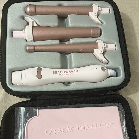 MULTI BARREL BEACHWAVER in Pink Rosegold - Picture 1 of 6